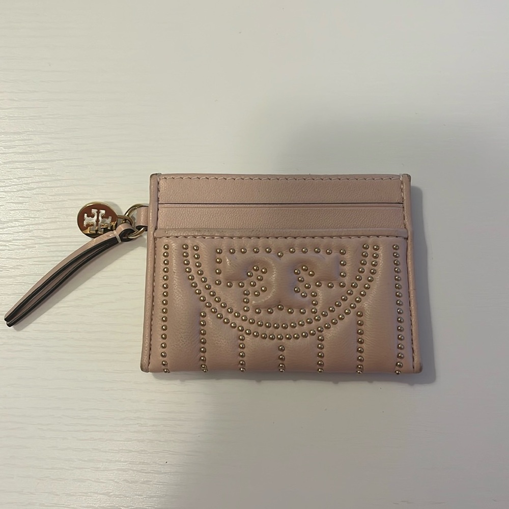 Tory Burch Blush Pink Card Holder